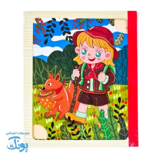 پازل کتابی چوبی طرح فانتزی؛ خلاقیت و آموزش کودکان