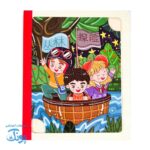 پازل کتابی چوبی طرح فانتزی؛ خلاقیت و آموزش کودکان