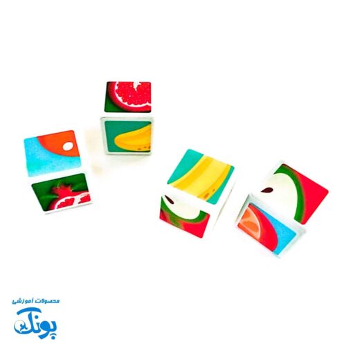 مکعب های مغناطیسی میوه ها