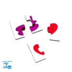 بسته جورچین خوراکی ها، شکل ها، رنگ ها و حیوانات نردبان (۳ بسته در یک پک)