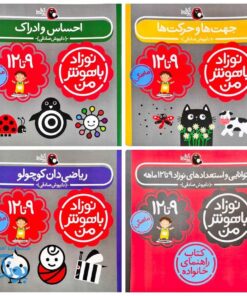 مجموعه ۴ جلدی نوزاد باهوش من (۹ تا ۱۲ ماهگی)