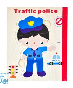پازل کتابی چوبی مشاغل؛ آموزش مهارت‌ها و سرگرمی برای کودکان