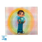 جانماز مخمل پسرانه فانتزی دو تکه غدیری