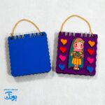 دفترچه یادداشت چوبی دخترانه مهدوی
