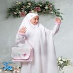ست جشن تکلیف گلدار صورتی نگین کاری شده - مدل پرنسسی
