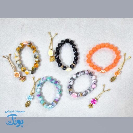 ست دستبند و گیره روسری