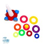 حلقه هوش خرس تدی چرخدار متوسط