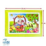 تابلو سه بعدی طرح نماز و نیایش ، حجاب دخترانه