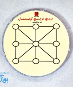 پیچ در پیچ ماز کریستال  مربع و دایره دخترانه کارتونی فانتزی