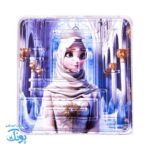 پیچ در پیچ ماز کریستال  مربع و دایره دخترانه کارتونی فانتزی