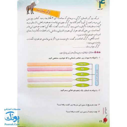 کتاب پیک تابستانه ششمی ها آلبالو گیلاس