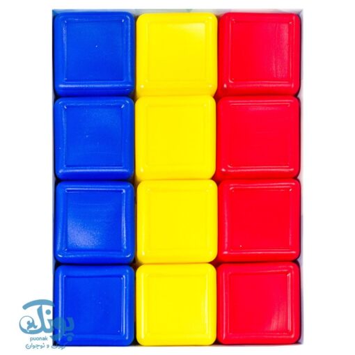 بازی مکعب های رنگی کوچک ساختنی جذاب و آموزشی برای کودکان