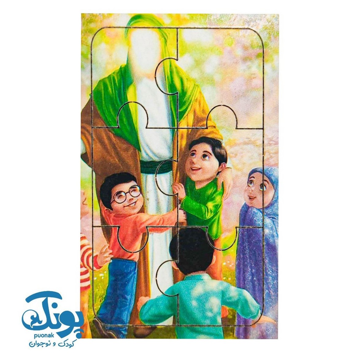 پازل چوبی مذهبی طرح غدیر