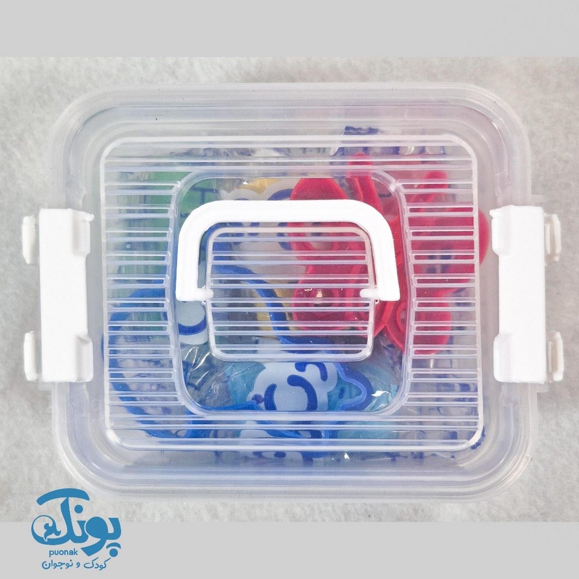خمیر بازی صندوقی ۴ رنگ شادشمش