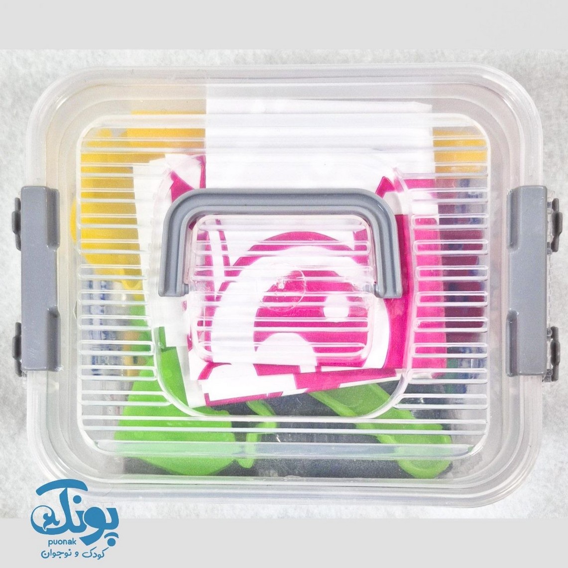 خمیر بازی صندوقی ۸ رنگ شادشمش