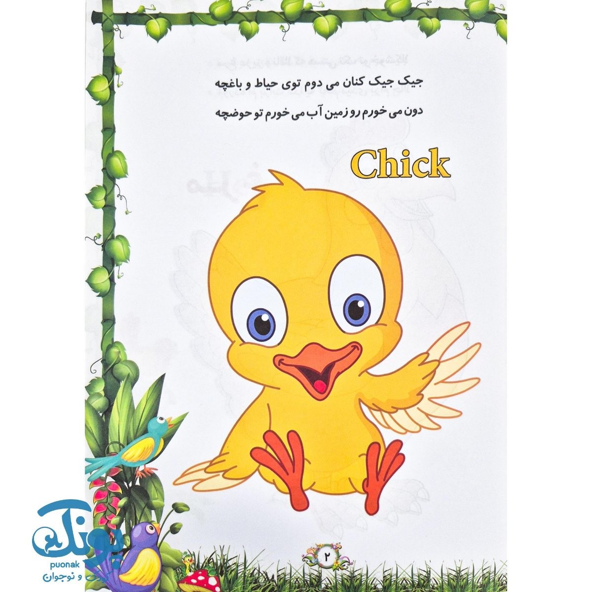 کتاب رنگ کن و آواز بخون ۵ (پرندگان)