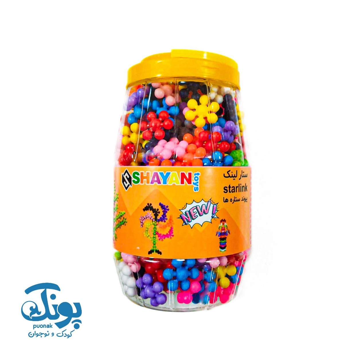 بازی پیوند ستاره ها ۲۵۰ قطعه سطلی شایان