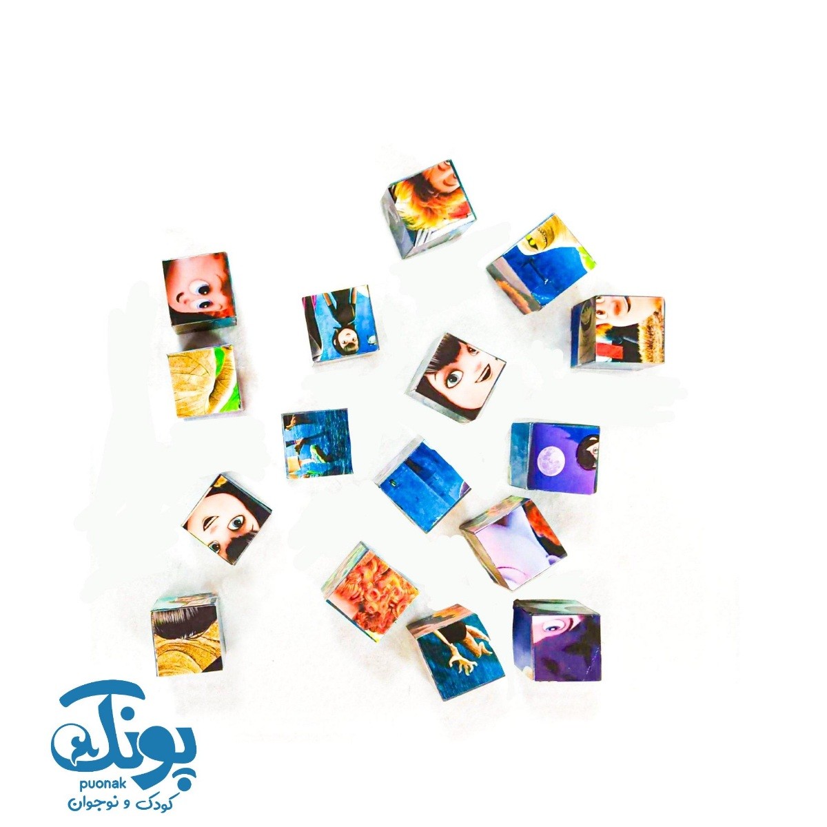 پازل مکعبی ۶ وجهی (۶ در ۱) شایان
