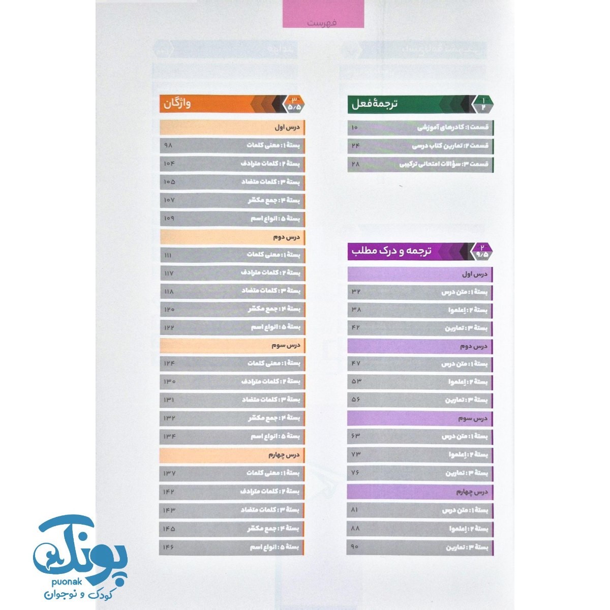 کتاب عربی دوازدهم سری فرمول بیست گاج کتاب عربی دوازدهم سری فرمول بیست گاج