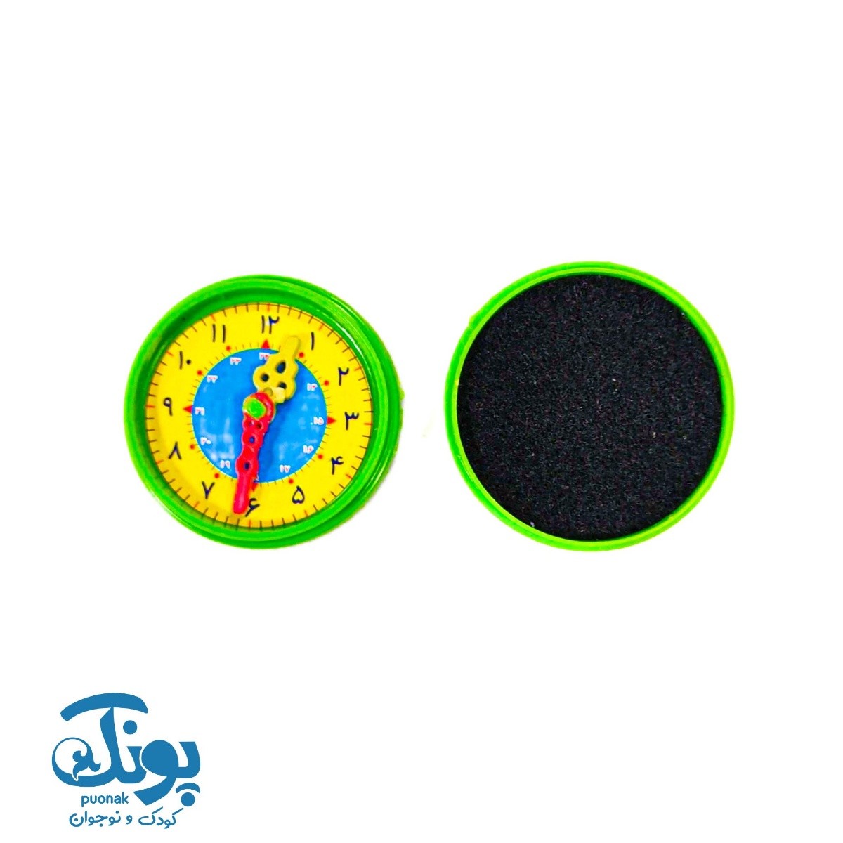 ساعت آموزشی مهردار (استامپ دار) با جعبه شایان