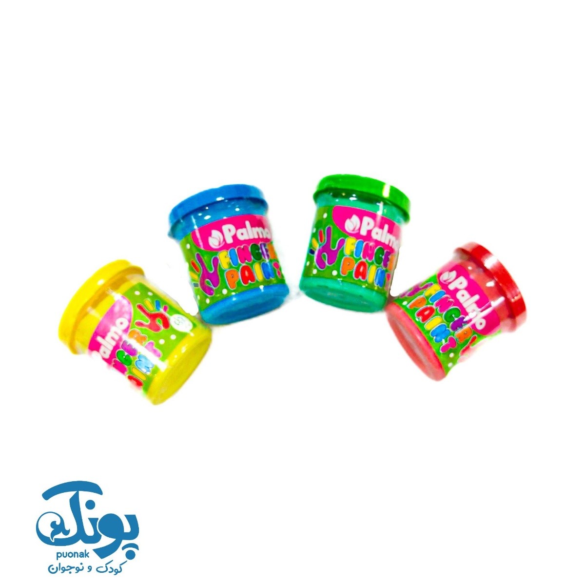 رنگ انگشتی ۴ رنگ پالمو