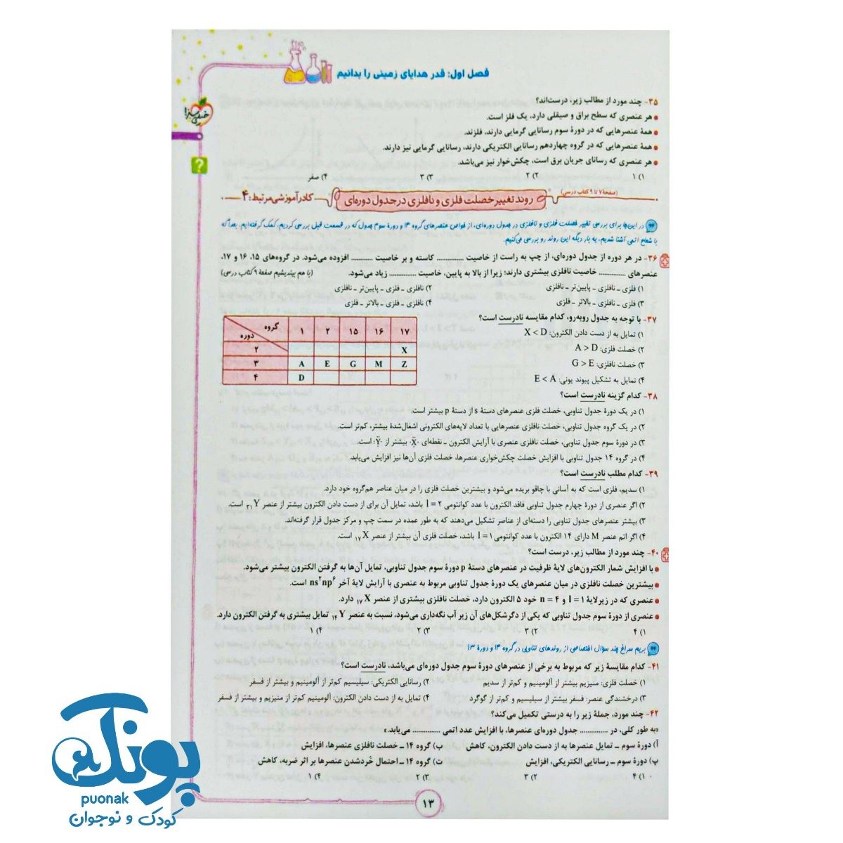 کتاب شیمی ۲ یازدهم تست خیلی سبز