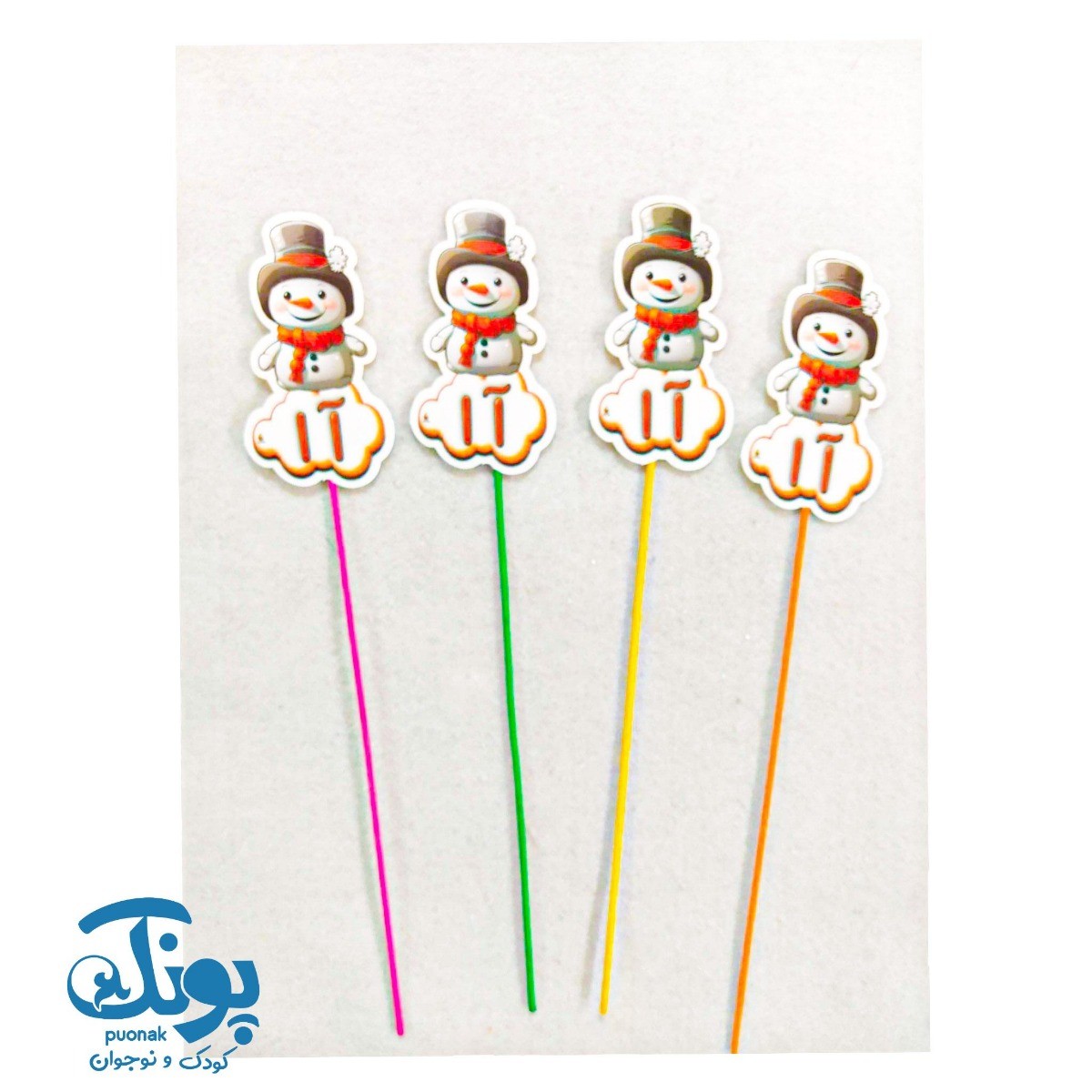 تاپر حرف آ ا نشانه های الفبا (۱۰ عددی)