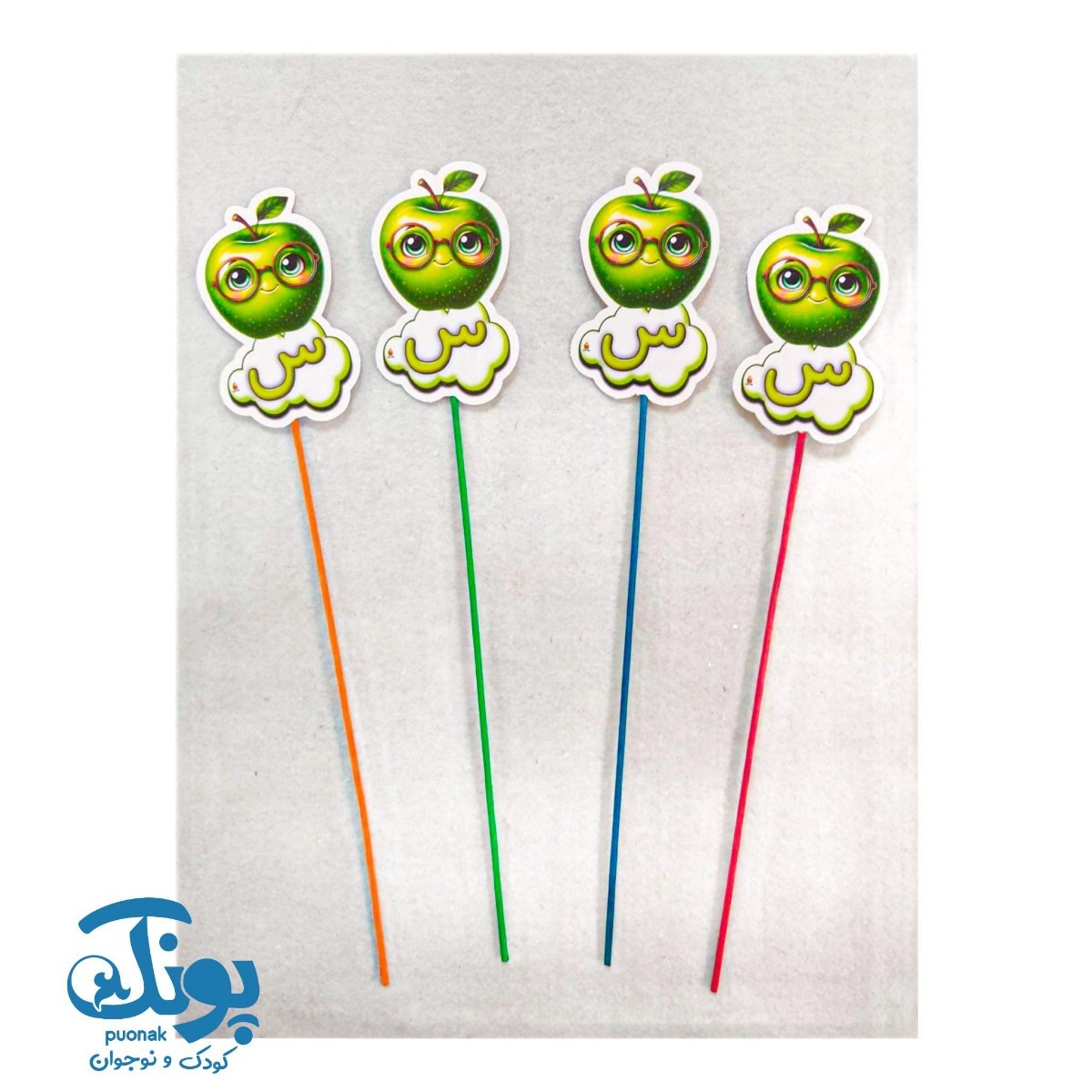 تاپر حرف س نشانه های الفبا (۱۰ عددی)