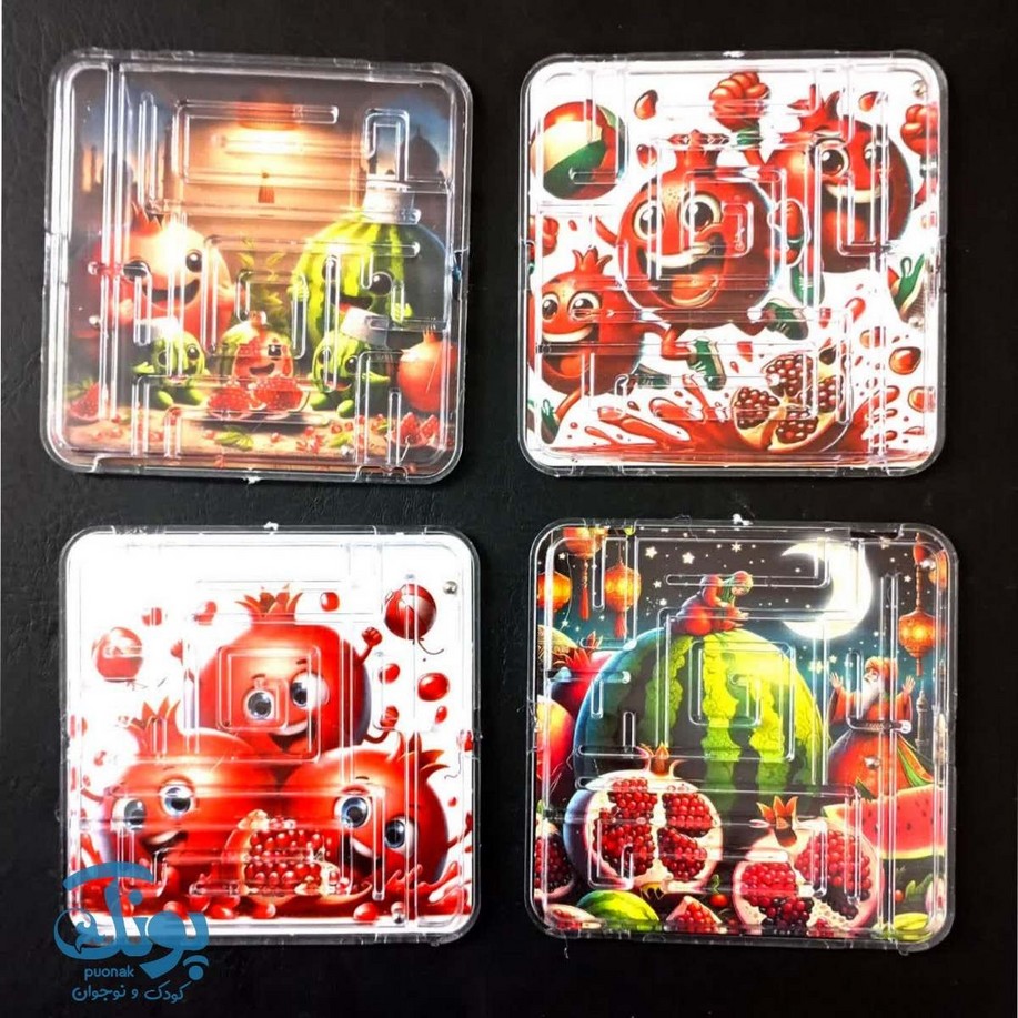 ماز کریستال طرح جشن یلدا ۱۲ عددی