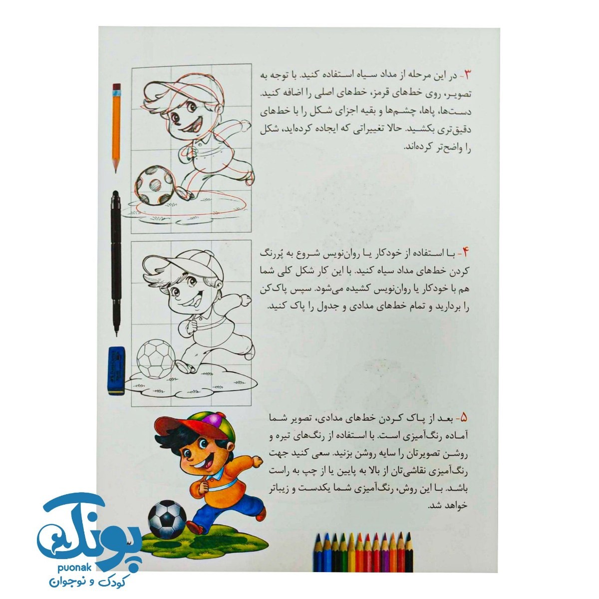 کتاب چگونه انسان را نقاشی کنیم؟ (نقاش کوچولو ۲)