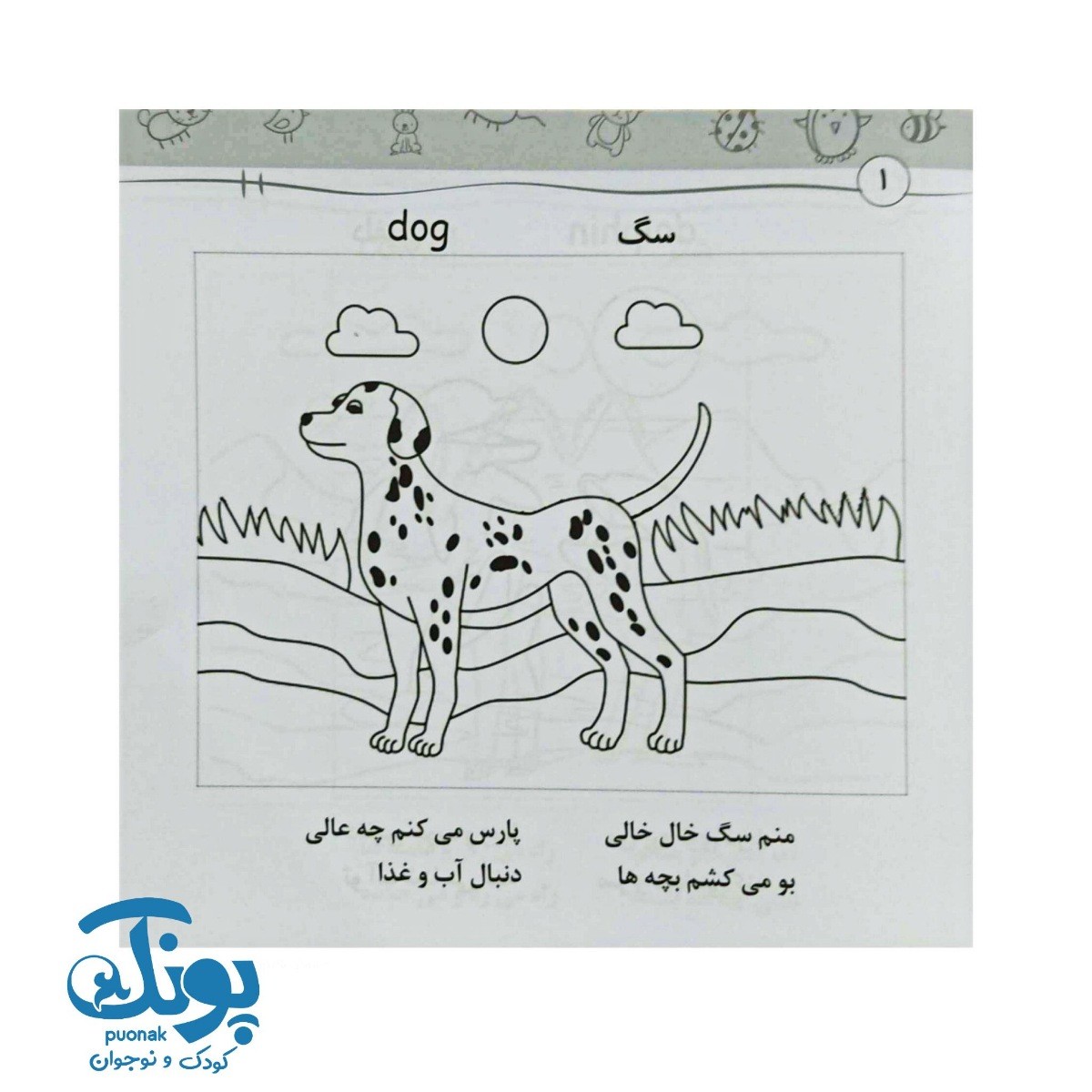 کتاب لذت رنگ آمیزی + شعر