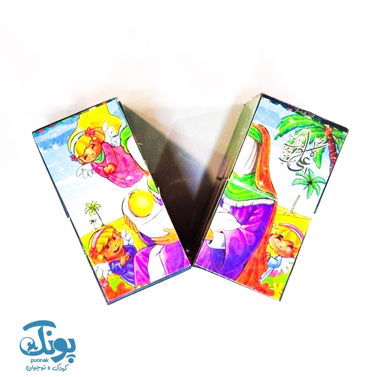 پازل روبیکی طرح مذهبی کودکانه ۱۰۰ عددی