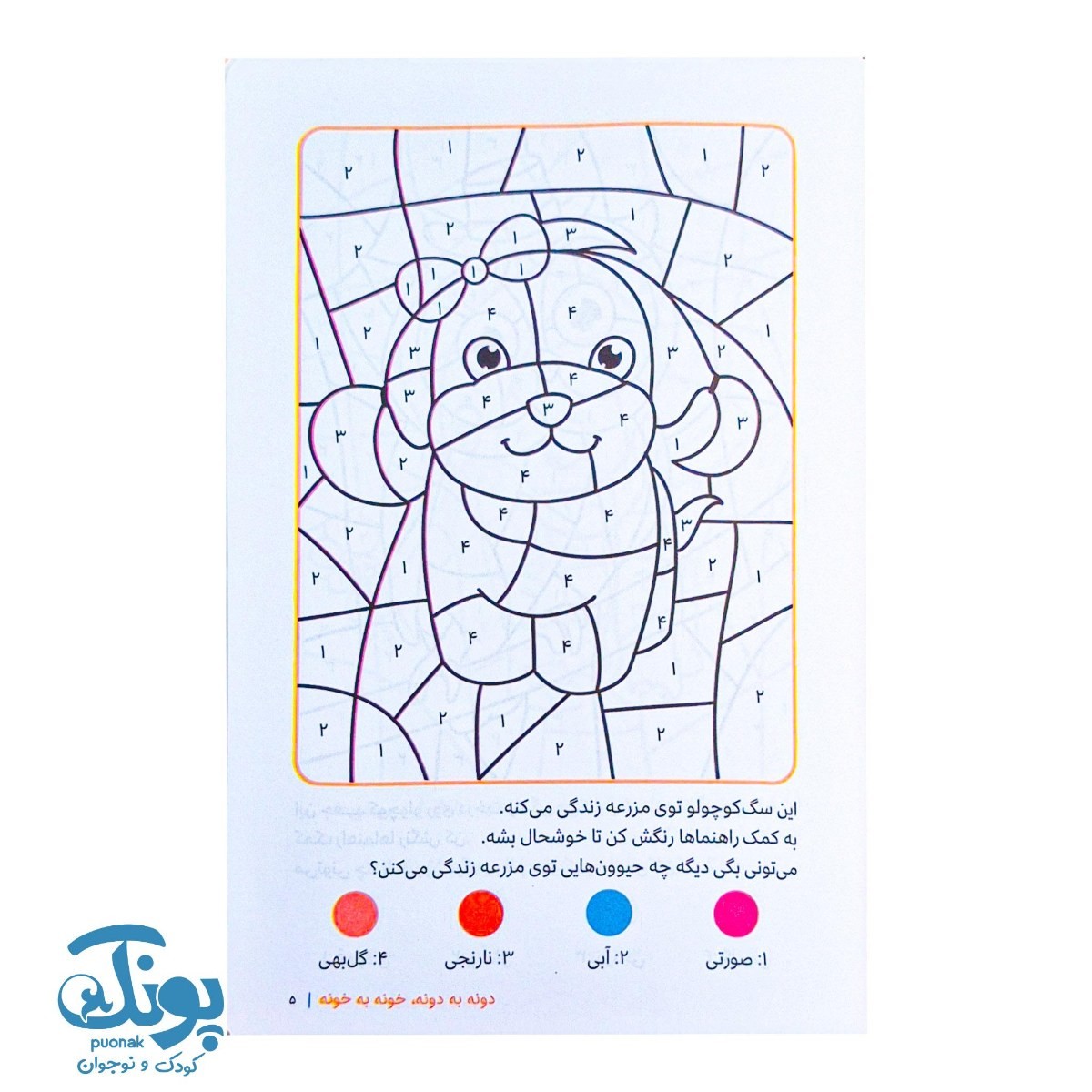 کتاب دونه به دونه خونه به خونه  مجموعه کتاب های گردو ۲۱